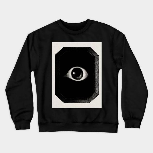 black eye stone Crewneck Sweatshirt by JESH